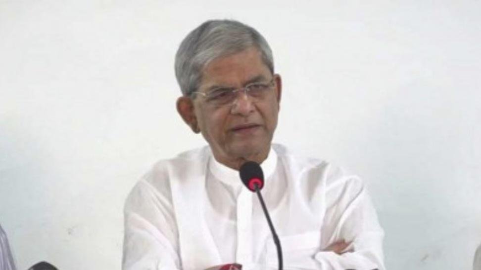গাজা অভিমুখে আটক শহিদুল আলমের মুক্তিতে সরকারের হস্তক্ষেপ চাইলেন ফখরুল